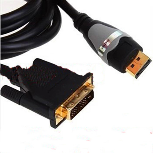 Displayport turn DVI (18 +1) converter cable