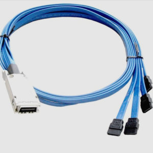 Infiniband 4X SFF-8470 to 4 SATA data cable