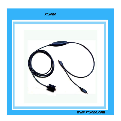 6 pin ps2 to 9 pin Monitor RS232 serial COM cable(2.6ft)Black - Image 2