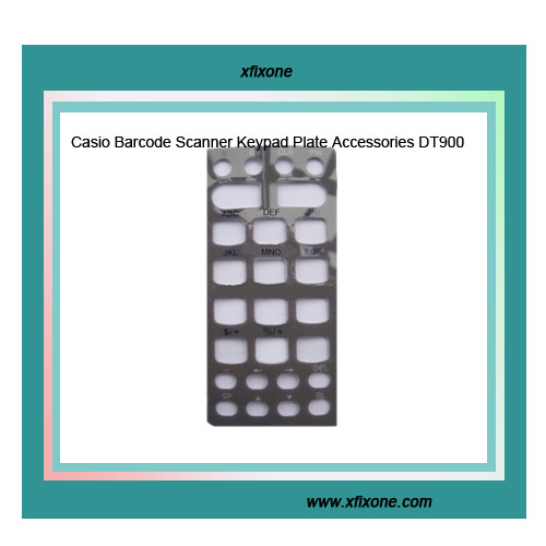 Casio Barcode Scanner Keypad Plate Accessories DT900