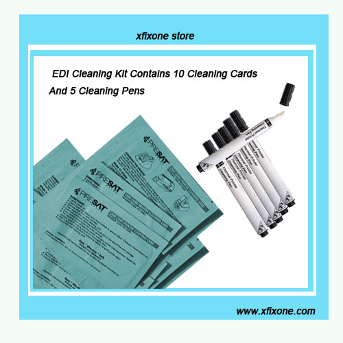EDI Cleaning Kit Contains 10 Cleaning Cards And 5 Cleaning Pens