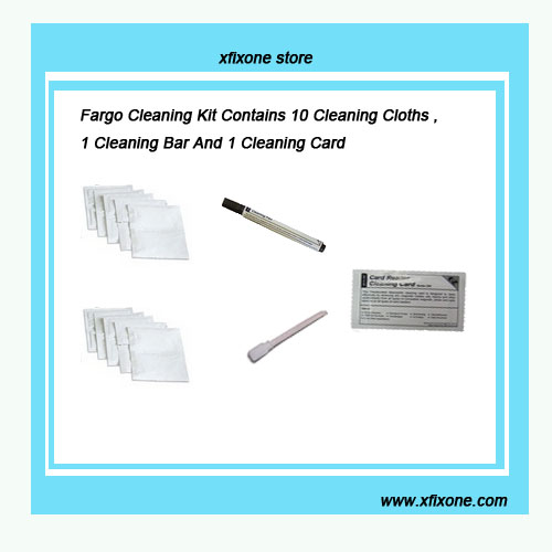 Fargo Cleaning Kit Contains 10 Cleaning Cloths , 1 Cleaning Bar And 1 Cleaning Card