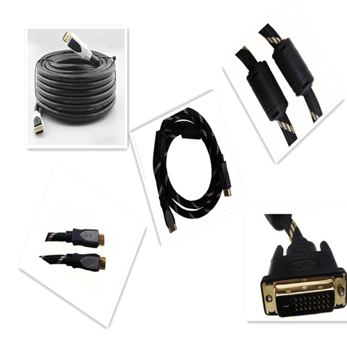 1080P HD DVI cable with chip DVI / D / DVI cable 40m