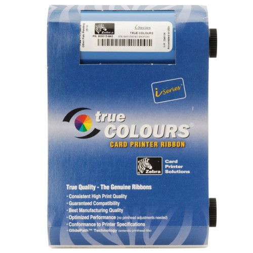 Zebra 800015-940BR YMCKO Color Ribbon 200 prints Original