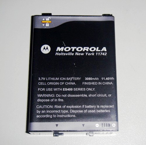 motorola es400 battery 3080mah