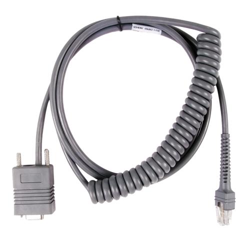 rs232 cable for Symbol CBA-U01-S07ZAR barcode scanner 3 meter coiled
