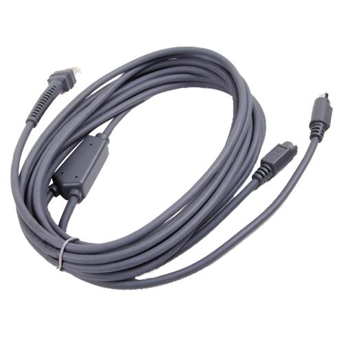 ps2 keyboard wedge cable for Symbol CBA-K01-S07PAR barcode scanner 5 meter straght