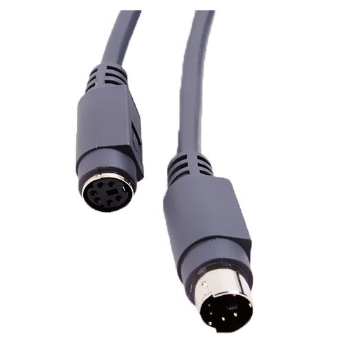ps2 keyboard wedge cable for Symbol ls1203 barcode scanner 2 meter straght