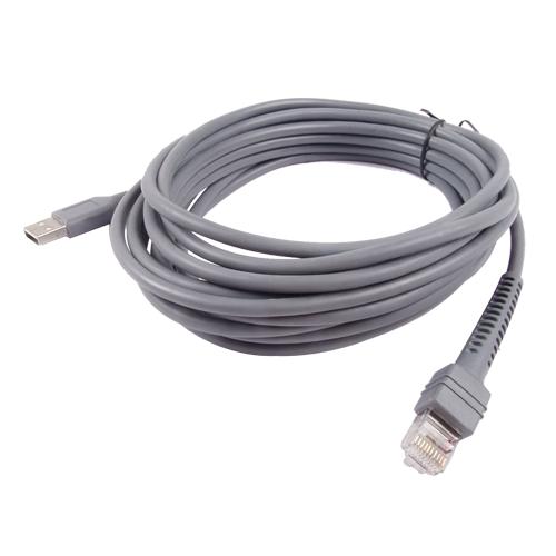 usb cable for Symbol ls9208 barcode scanner 5 meter straght