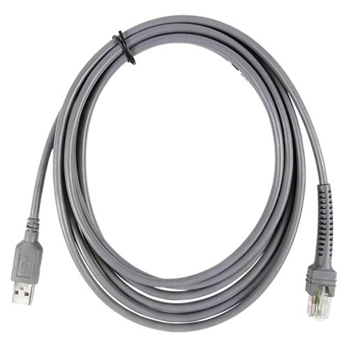 usb cable for Symbol ls9208 barcode scanner 3 meter straght