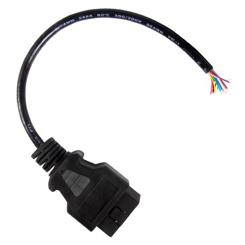 Obd 2 obd 2 opening cable male extension connector diagnostic extender