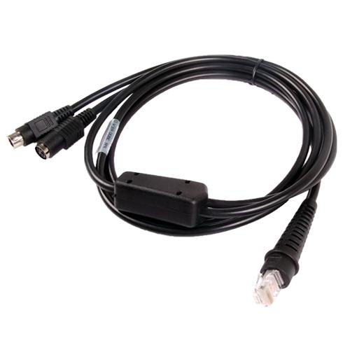 ps2 keyboard wedge cable for Honeywell 4600g barcode scanner 2 meter straght