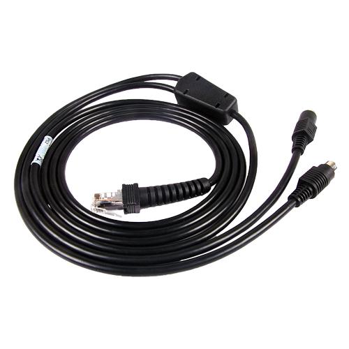 ps2 keyboard wedge cable for Datalogic qs6500 bar code scanner 2m 6.5ft