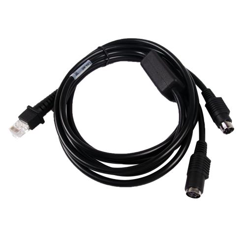 ps2 keyboard wedge cable for Datalogic CAB-365 barcode scanner 2 meter straght