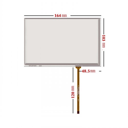 New for 7 inch AT070TN83 V.1 Touch Screen Digitizer Lens 164mm*103mm