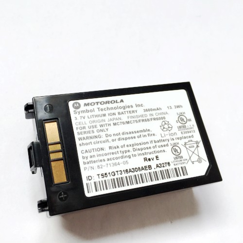 For Symbol Motorola MC70 MC75 FR68 FR6000 Series Battery 3600mAh 82-71364-05
