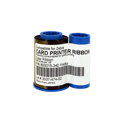 New compatible ribbon for Zebra 800015-340 YMCKO