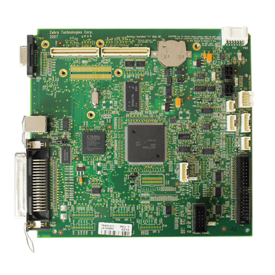 New original motherboard for(ZB) ZM400 ZM600(2093DPI 300DPI) 8M PN: 79400-001M