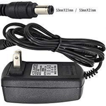 adapter power cord charger, interface: 5.5mm x 2.5mm (compatible with 5.5mm x 2.1mm) barrel-shaped round plug tip 18.0V series 18V DC 1000mA, 800mA 750mA 500mA