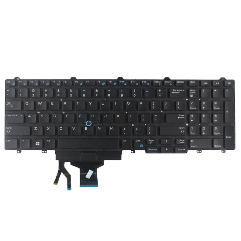New compatible Backlit Keyboard for Dell Latitude E5550 E5570 Laptops 383D7