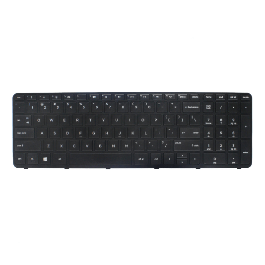 New Keyboard for HP Pavilion 17-E 17Z-E Laptop 720670-001 with Frame
