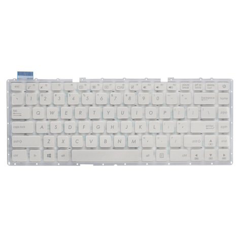 White Keyboard for Asus Vivobook Max X441 X441S X441N X441U Laptop