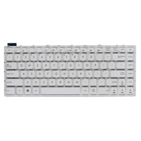 2 pcs a pack New compatible White Keyboard for Asus Vivobook Max X441SA X441SC X441UA X441UV Laptop