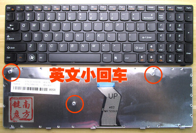 2 pcs a pack New Black Keyboard for Lenovo V570 V570C V575 V580 Laptop