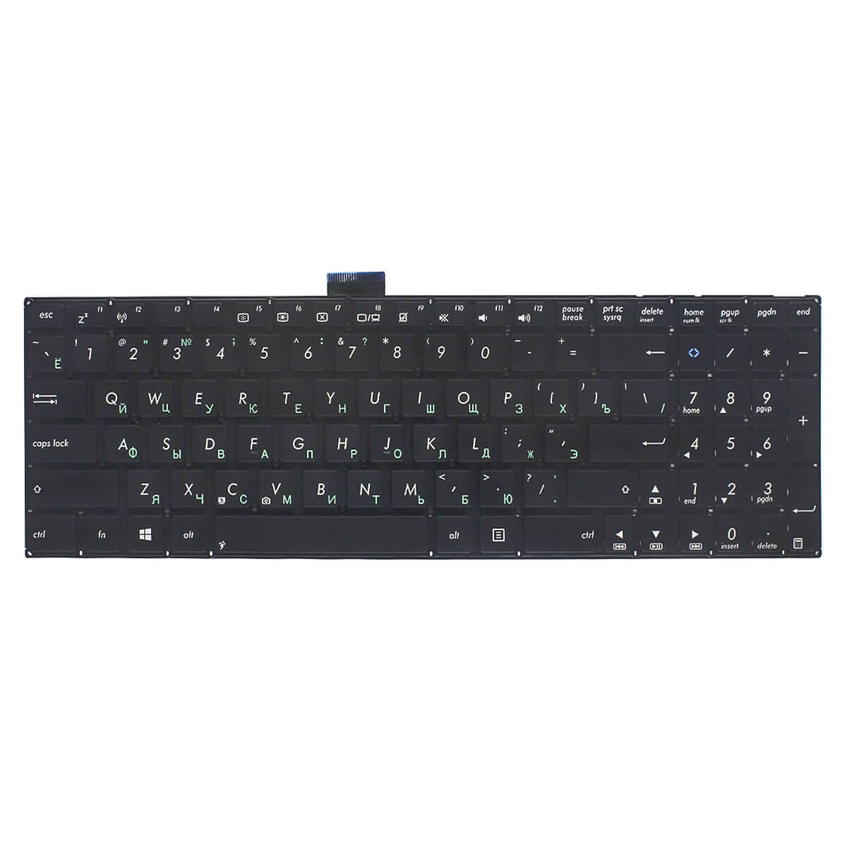 New compatible laptop keyboard for Asus X502 X502C X502CA F502 F502C F502CA- No Frame