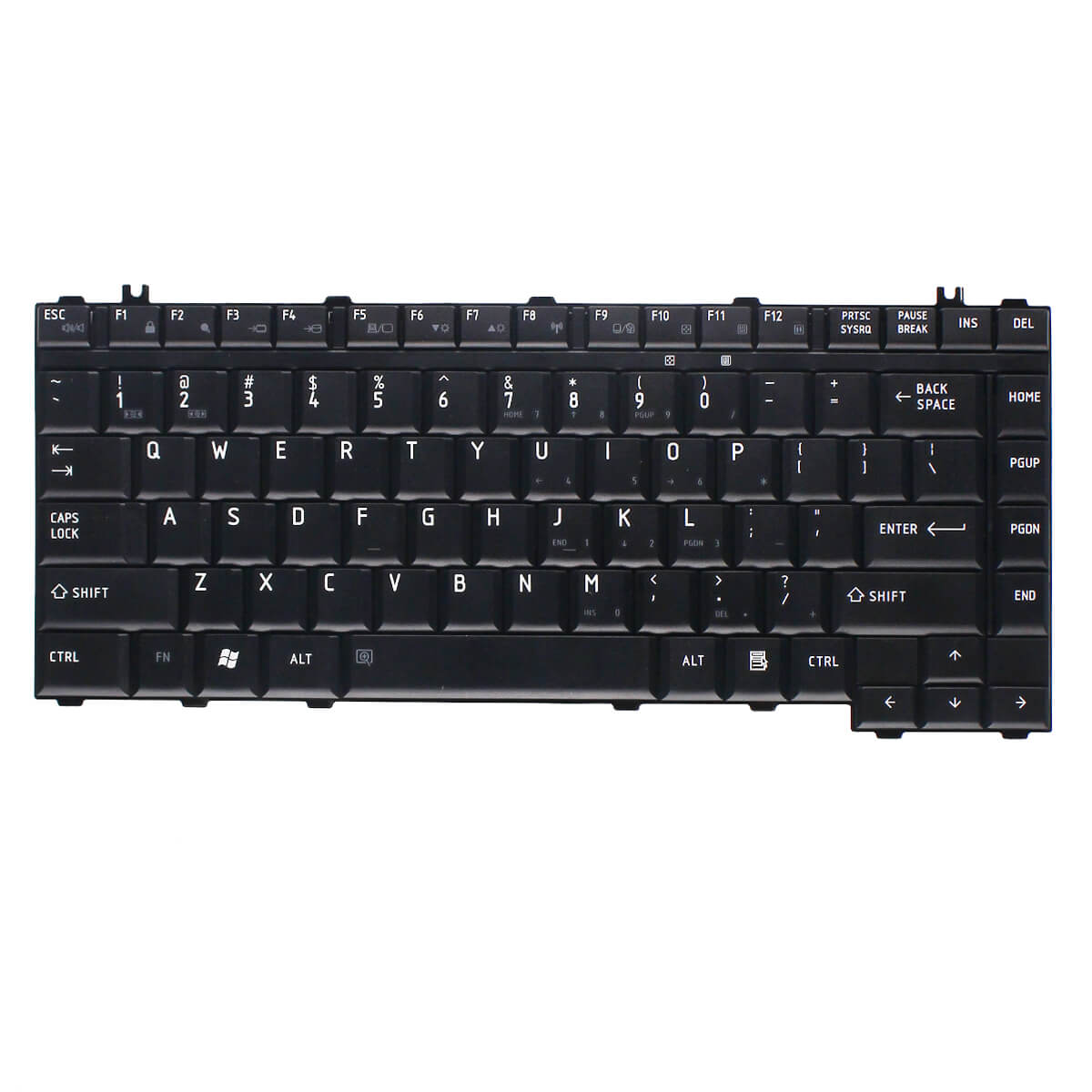 Black Keyboard for Toshiba Satellite L510 L511 L515 L522 L532 L535 Laptop