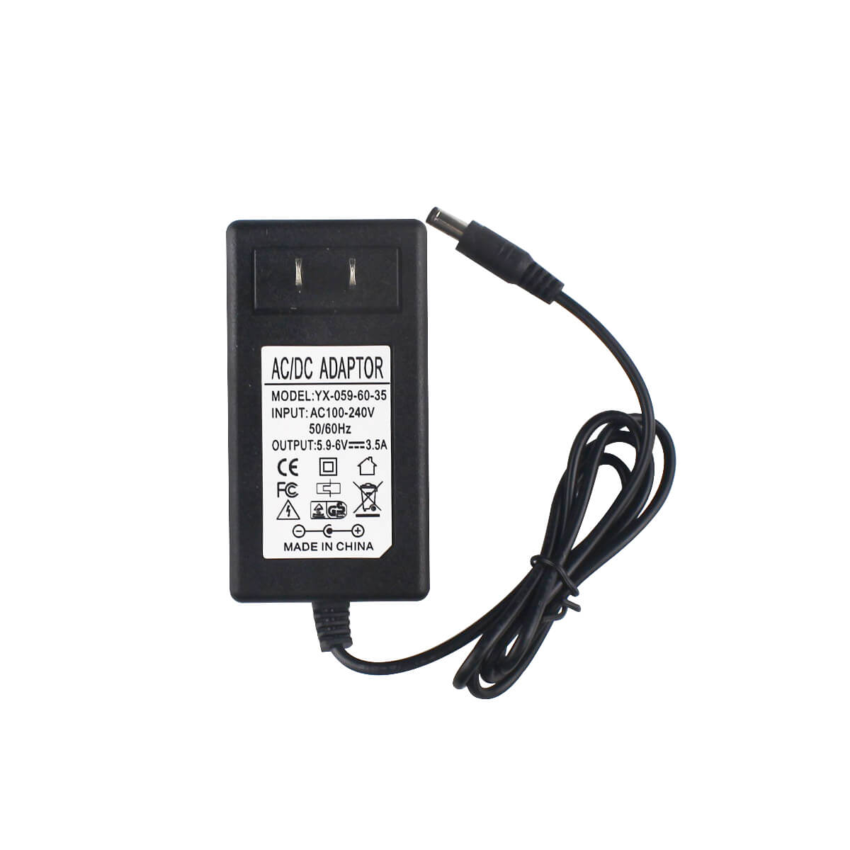 Adapter Compatible Replacement for 5.9V 3.33A Mains Power Supply for JBL On Beat Micro Speaker Dock Charger