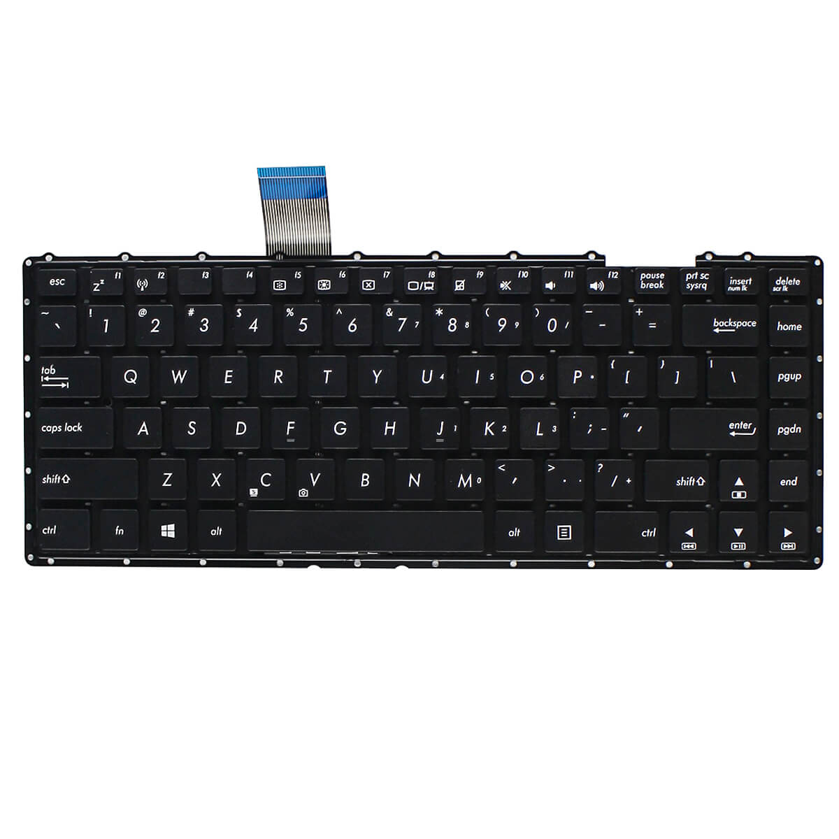 2 pcs a pack New original laptop keyboard for Asus X401 X401A X401K X401E