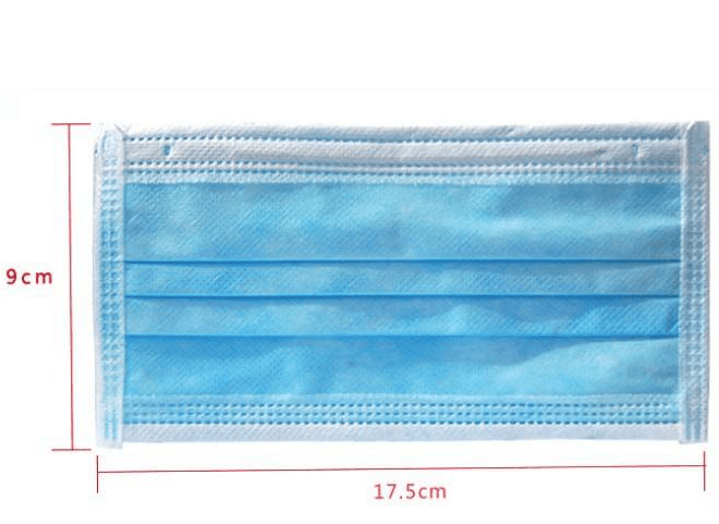 200pcs as a pack normal surgical masks