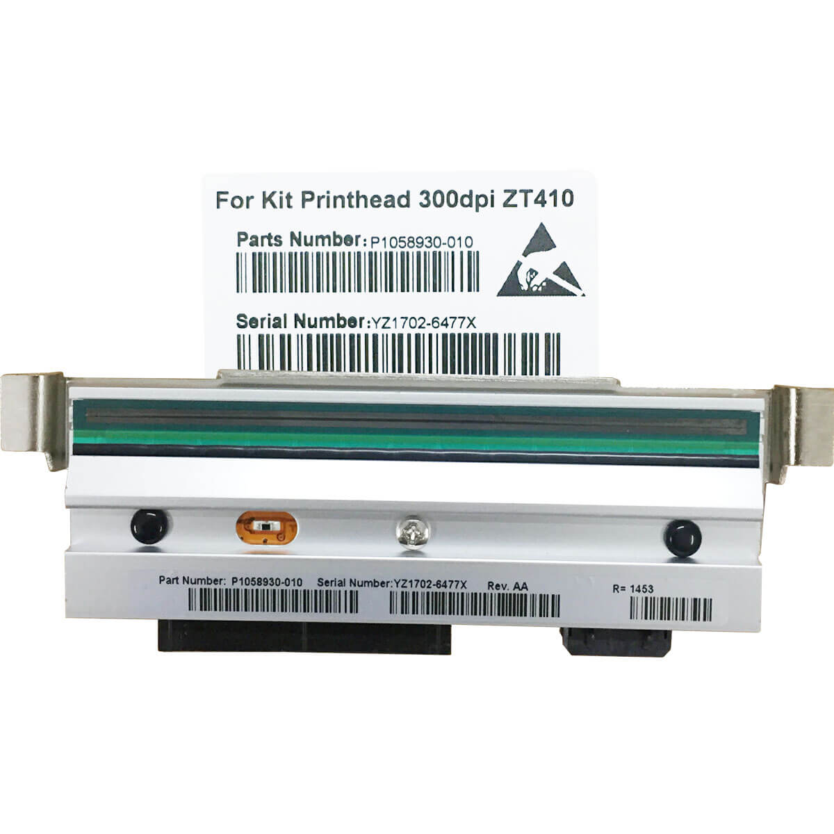 2 Pcs New compatible printhead for (ZB)ZT410 (300dpi) P1058930-01