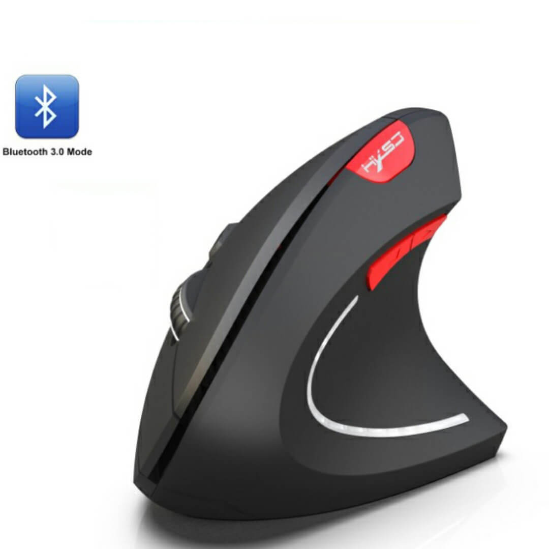 Wireless bluetooth charging mouse mute vertical ergonomic portable office home slide